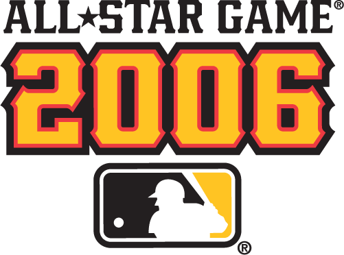 MLB All-Star Game 2006 Wordmark Logo iron on transfers for T-shirts